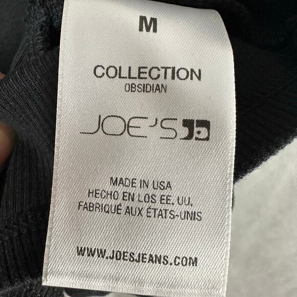 Joe’s Jeans The Leslie Summer Minimalist Contemporary Top Size Medium Black - Picture 4 of 11